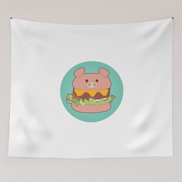 Item preview, Hamburguesa de cerdo designed and sold by lerdoberdo.