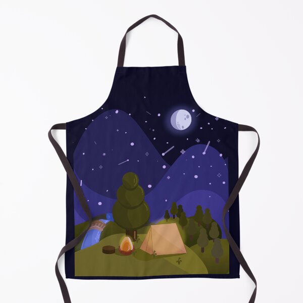 Item preview, Night camping forest designed and sold by Liv Arnold.