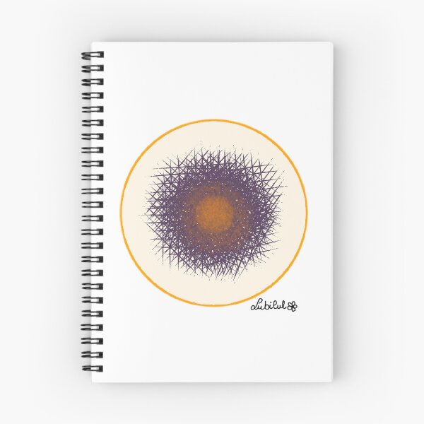 Item preview, Purple and orange circle designed and sold by Lubilul-.