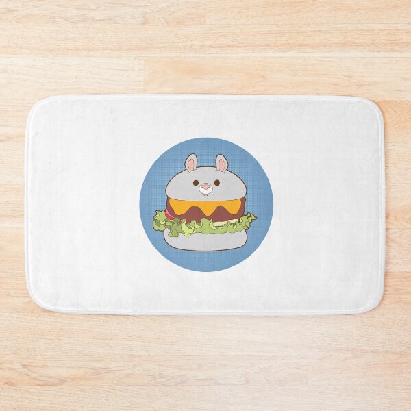 Item preview, hamburguesa de conejito designed and sold by lerdoberdo.