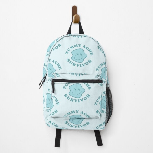 Item preview, Tummy Ache Survivor Blue Smiley designed and sold by bridglet.