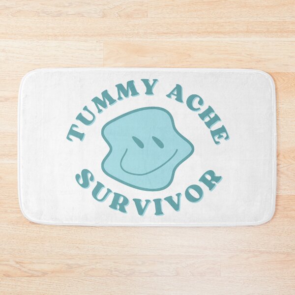 Item preview, Tummy Ache Survivor Blue Smiley designed and sold by bridglet.
