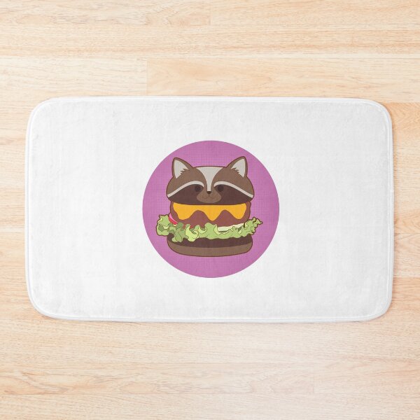 Item preview, Hamburguesa de mapache designed and sold by lerdoberdo.