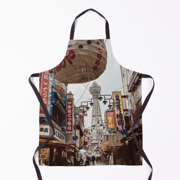 Item preview, Iconic Old District of Osaka, Japan - Tsutenkaku designed and sold by MarksonPrints.