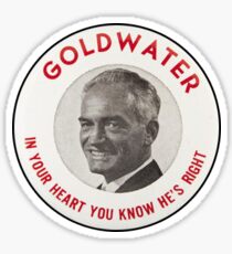 Barry Goldwater 1964 Sticker
