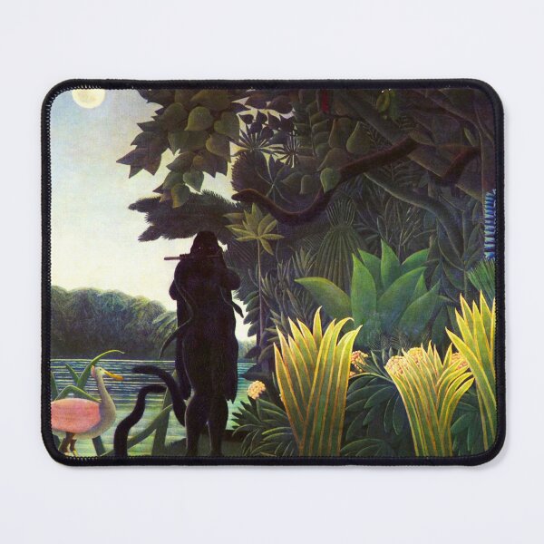 Item preview, Henri Rousseau's The Snake Charmer designed and sold by TeeARTHY.