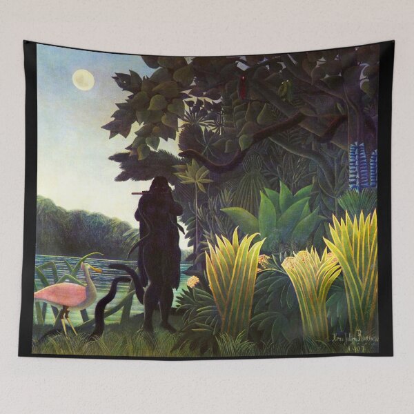 Item preview, Henri Rousseau's The Snake Charmer  designed and sold by TeeARTHY.