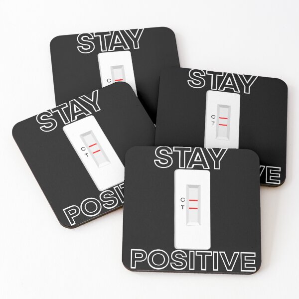 Item preview, Stay positive,rapid test kit,coexist with the virus designed and sold by bow00wod.