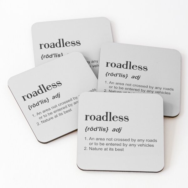 Item preview, Roadless area definition designed and sold by gegogneto.