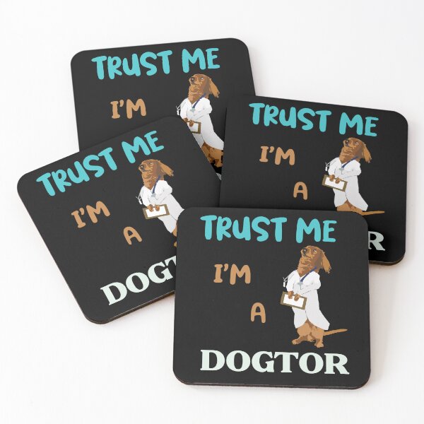 Item preview, Trust me i'm a Dogtor funny tshirt for dog owners for a veterinarian designed and sold by GhostAmine.