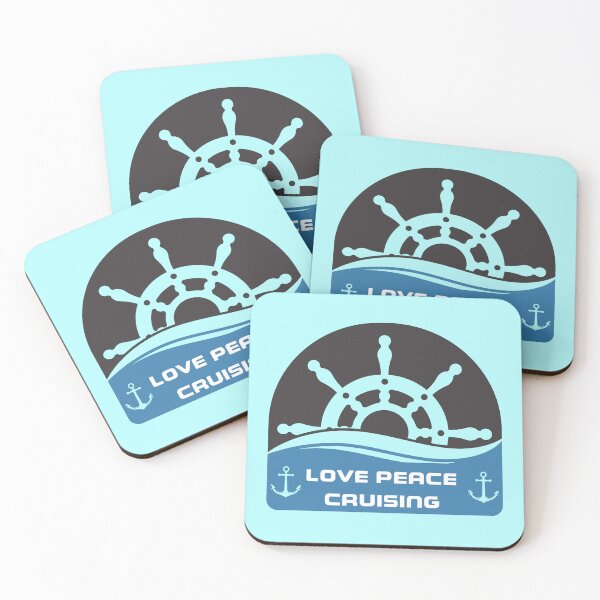 Item preview, Peace Love Cruising designed and sold by DesignsbyMona.