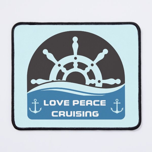 Item preview, Peace Love Cruising designed and sold by DesignsbyMona.