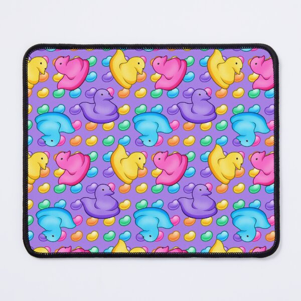 Item preview, Marshmallow Peeps w/ Rainbow Jelly Beans on Purple - Easter Peep Chick designed and sold by Zphal.