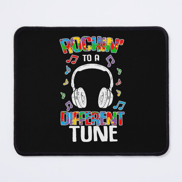 Item preview, Rockin' To A Different Tune Autism Awareness Puzzle Autism Support designed and sold by AlexaTees.