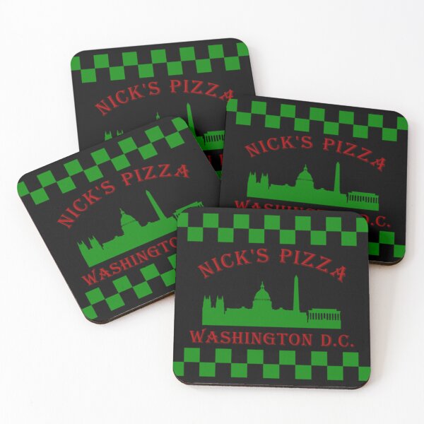 Item preview, Blacklist Nick&x27;s Pizza Washington Logo Sign Classic . designed and sold by hornytdoutyt.
