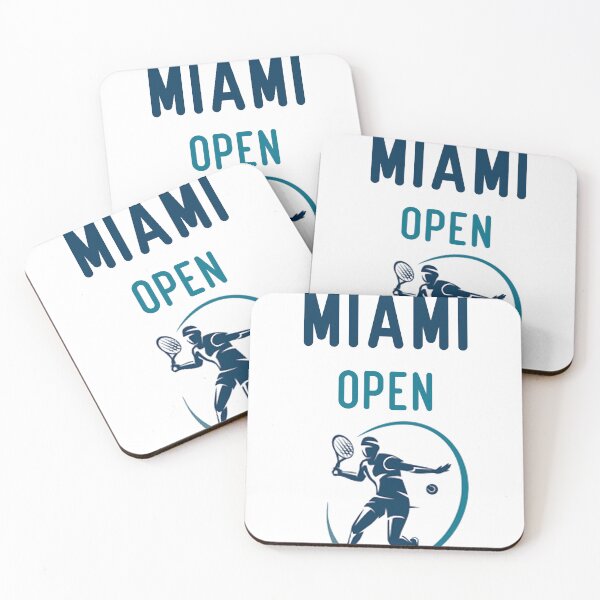 Item preview, "MIAMI OPEN" t-shirts , stickers and caps designed and sold by MESS-STORE.