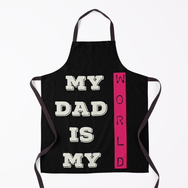 Item preview, My Dad Is My World designed and sold by ZubiyaArt.