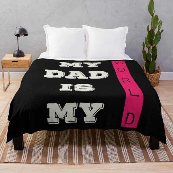 Item preview,   My Dad Is My World designed and sold by ZubiyaArt.