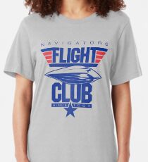 Flight Club (Revised w/Distress) Slim Fit T-Shirt