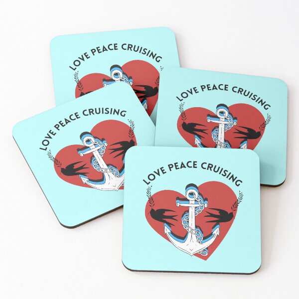 Item preview, Peace Love Cruising designed and sold by DesignsbyMona.