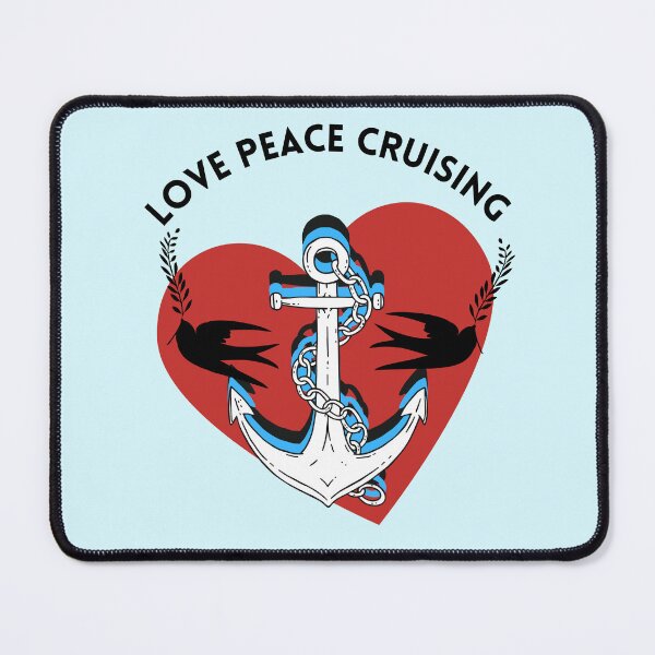 Item preview, Peace Love Cruising designed and sold by DesignsbyMona.