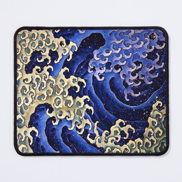Item preview, Masculine Wave by Katsushika Hokusai designed and sold by KrisMakeGill.