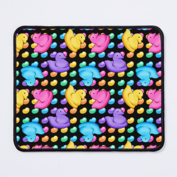 Item preview, Marshmallow Peeps w/ Rainbow Jelly Beans on Black - Easter Peep Chick designed and sold by Zphal.