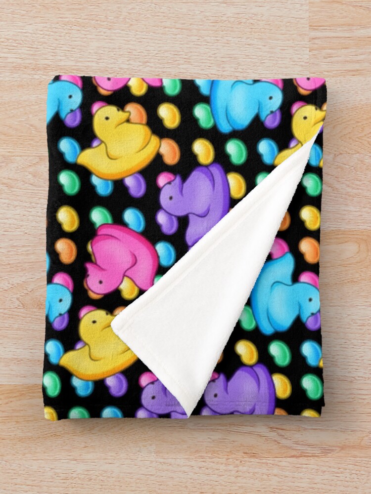 (3) Easter marshmallow peeps throw selling blankets