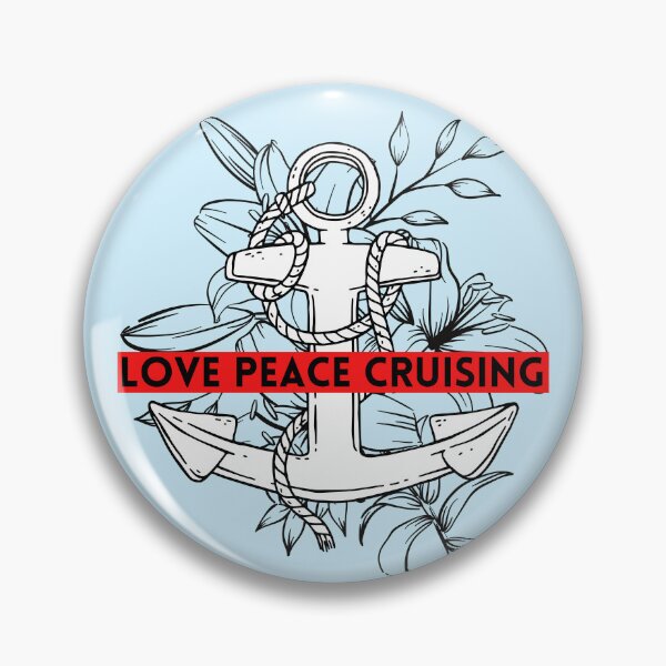 Item preview, Peace Love Cruising designed and sold by DesignsbyMona.