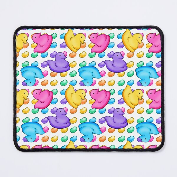 Item preview, Marshmallow Peeps w/ Rainbow Jelly Beans on White - Easter Peep Chick designed and sold by Zphal.