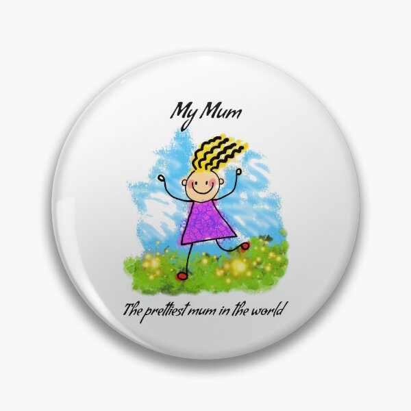 Item preview, The Prettiest Mum in the World designed and sold by Aurorapod.