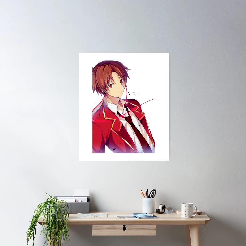 Kiyotaka Ayanokoji Anime' Poster, picture, metal print, paint by The Artz