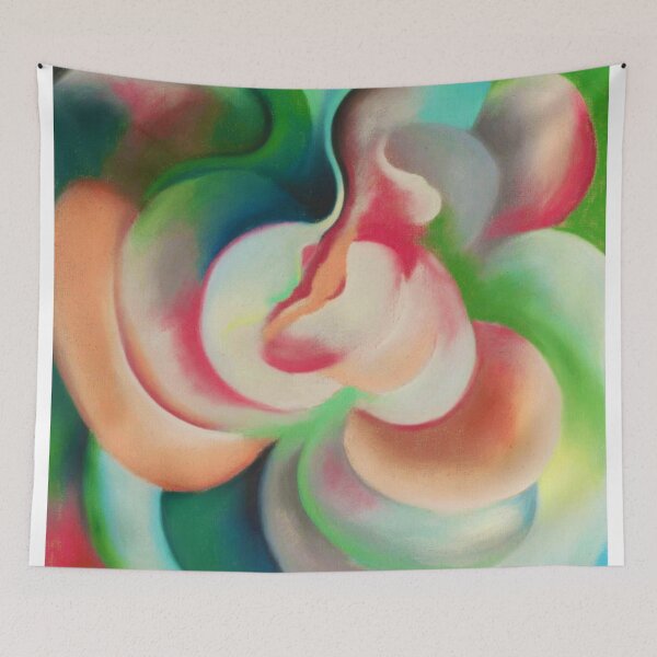 Item preview, Pink Pastelle by Georgia O'Keeffe designed and sold by KrisMakeGill.