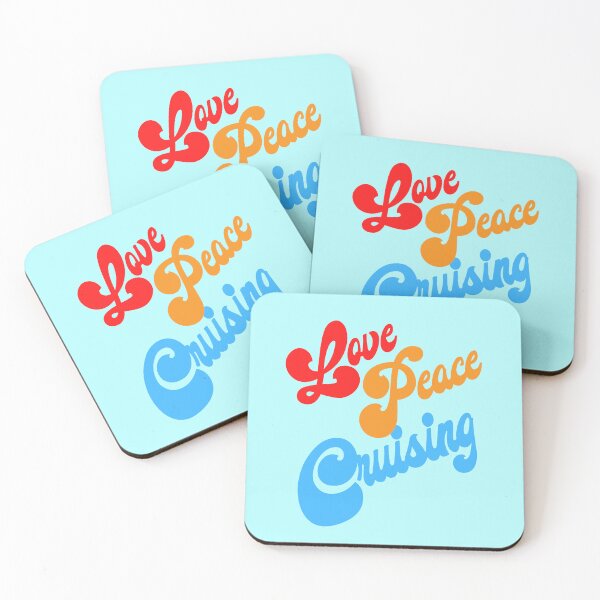 Item preview, Peace Love Cruising designed and sold by DesignsbyMona.