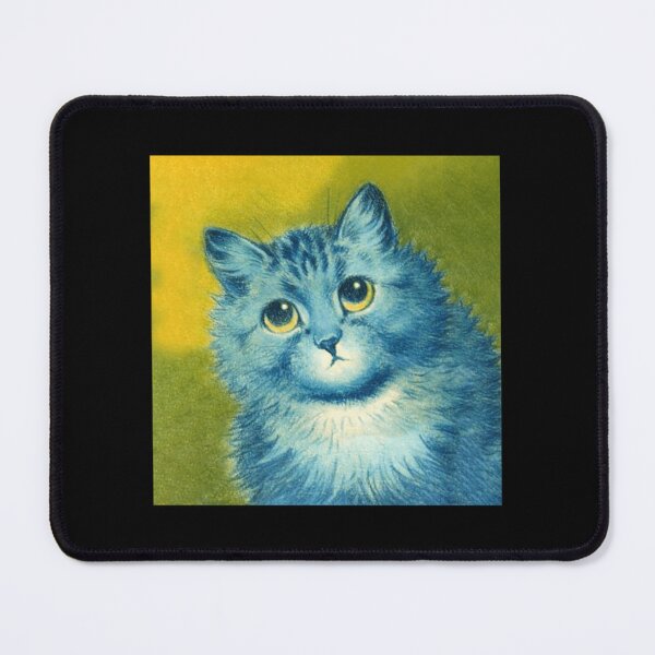 Item preview, BLUE CAT - Louis Wain Classic . designed and sold by hornytdoutyt.