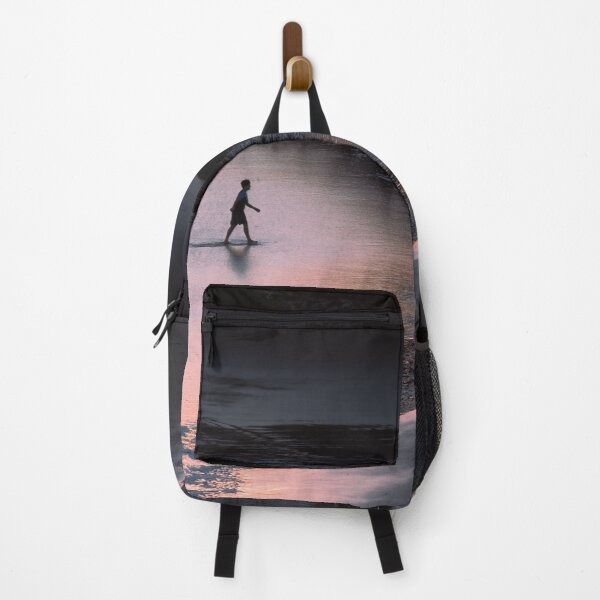 Item preview, Ocean Surfer Silhouette, Sunset Seaside Photography designed and sold by thewildprints.