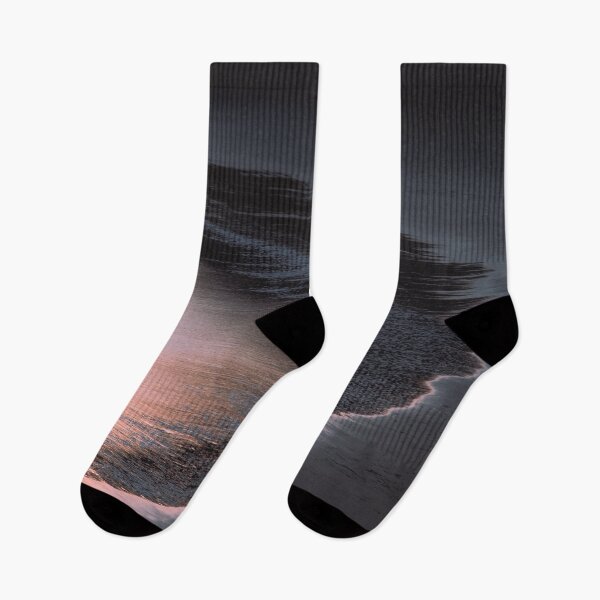 Item preview, Ocean Surfer Silhouette, Sunset Seaside Photography designed and sold by thewildprints.