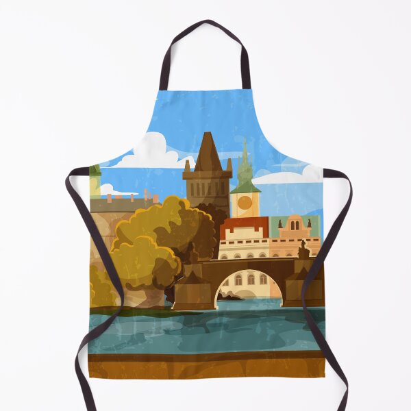 Item preview, Prague, Czech - Retro travel minimalist poster designed and sold by GreekTavern1979.