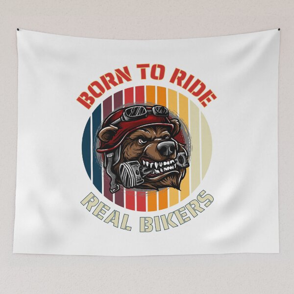 Item preview, Born To Ride Real Bikers designed and sold by kash1mera.