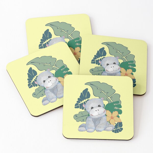 Item preview, Baby Hyppo in the jungle designed and sold by CheekyColours.