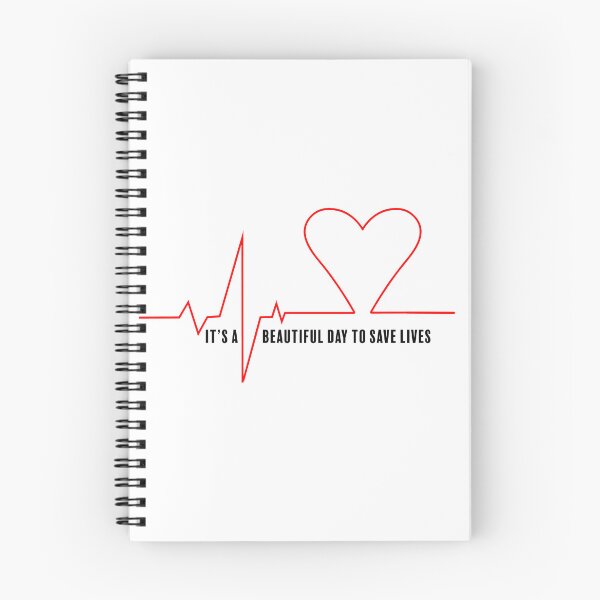 Item preview, It's a beautiful day to save lives designed and sold by Abbie's Prints.