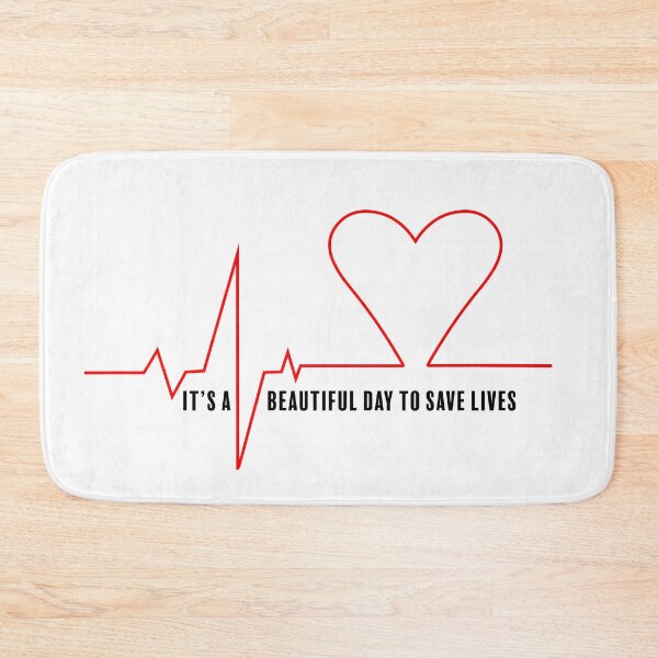 Item preview, It's a beautiful day to save lives designed and sold by Abbie's Prints.