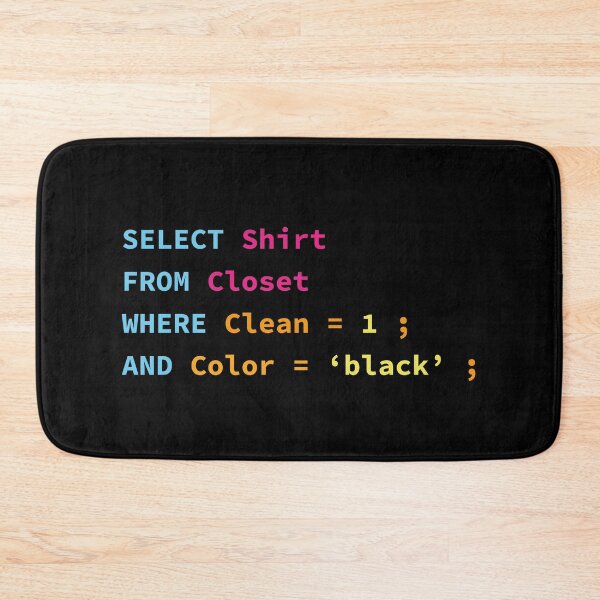 Item preview, Funny SQL design for SQL programmers, DBA, and DB admins : Gift Idea designed and sold by AuthenticKick.