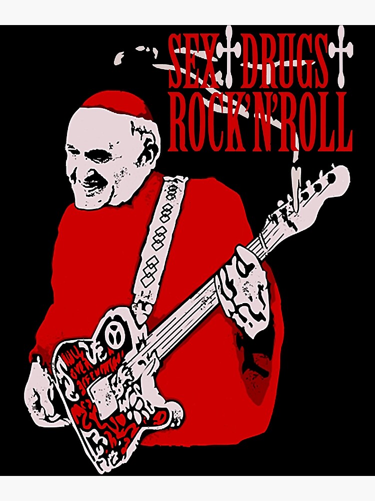 新作ウエア Sex, Drugs and Rock N Roll pope アート・デザイン・音楽