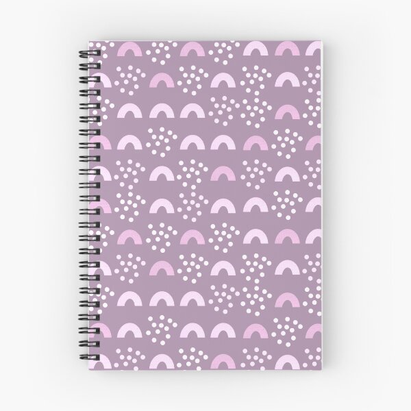 Item preview, Mid Century Half Circles and Dots - Lilac designed and sold by Jasrese.