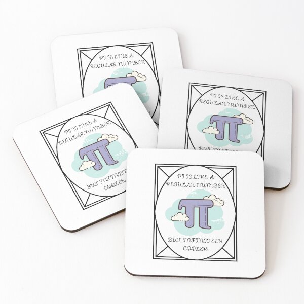 Item preview, Pi Is Like a Regular Number But Cooler designed and sold by BookOfE.