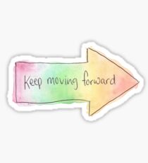 Keep Moving Forward Sticker