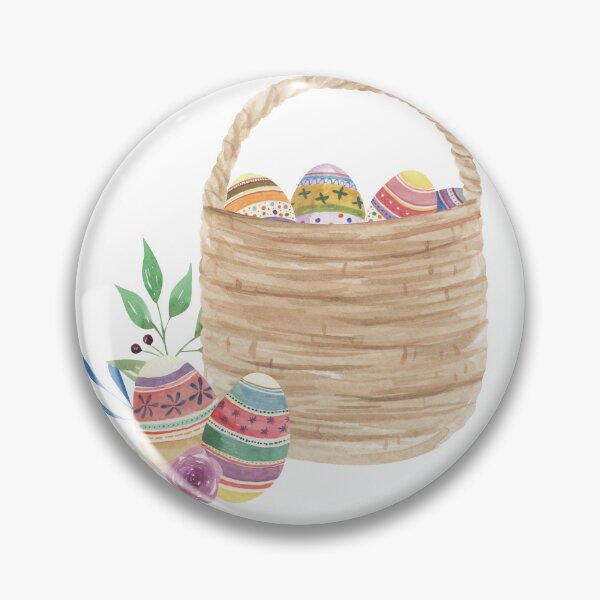 Item preview, Rainbow Easter Egg Baskets designed and sold by elleinadesigns.