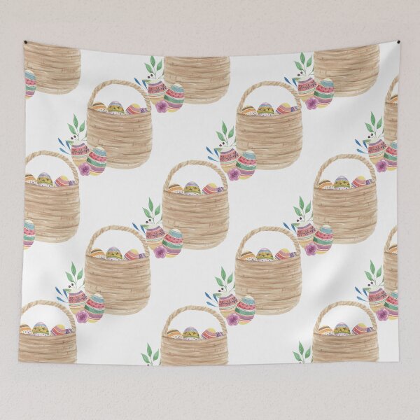 Item preview, Rainbow Easter Egg Baskets designed and sold by elleinadesigns.