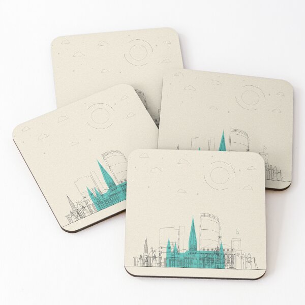 Item preview, Abstract City Posters: Bonn, Germany designed and sold by A Deniz Akerman.